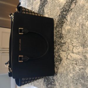 Michael Kors handbag with beautiful gold detail